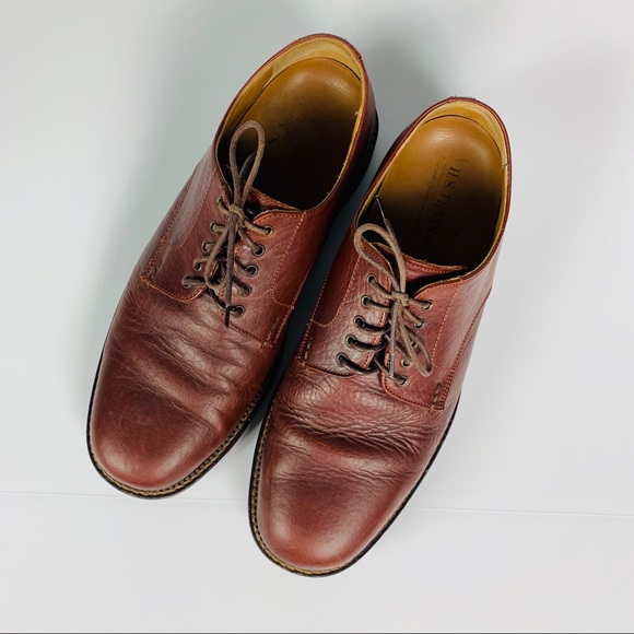 H.S Trask & Co Derby Shoes Leather Brown Size 13 - Picture 3 of 6